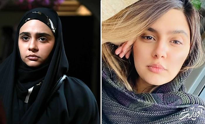 گریم مینو آذرمگین در سریال احضار مینو آذرمگین